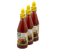 Thaï Dancer - Lot 3x Sauce sweet chili - Bouteille 435ml