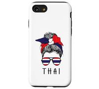 Thai Girl Thai Heritage Thailand Flag Coque pour iPhone SE (2020) / 7/8