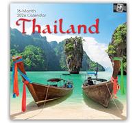 Thailand 2026 - 16-Monatskalender: Original The Gifted Stationery Co. Ltd [Mehrsprachig] [Kalender]