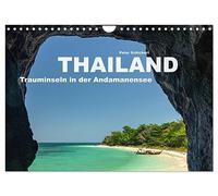 Thaïlande - îles de rêve dans la mer d'Andaman (Calendrier mural 2026 DIN A4 horizontal), CALVENDO calendrier mensuel