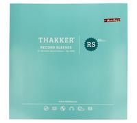 THAKKER Record Sleeves - 50 Pochettes intérieures antistatiques pour Tous Les disques 12'/LPs & Maxis | Pochettes de Protection arrondies en qualité Collector en HDPE 40 µm | 307 mm x 305 mm