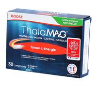 ThalaMAG Boost Magnésium Marin - Caféine Spiruline Comprimé(S) 30 pc(s)