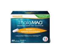 ThalaMag Magnésium marin – Forme physique et mentale – 60 gélules