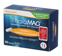 ThalaMag Magnésium marin – Forme physique et mentale – 60 gélules