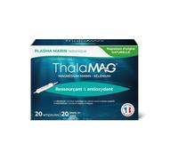Laboratoires IPRAD Complément alimentaire Thalamag Magnésium marin Fatigue Immunité 20 ampoules
