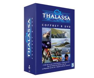 Thalassa Coffret 8 DVD : L'inde de la mer et des hommes / Couleurs de mer / Tour de France du littoral vu du ciel / La Polynésie vue du ciel / Abysses le dernier continent-