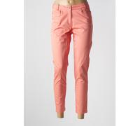 thalassa pantalons femme de couleur orange 38