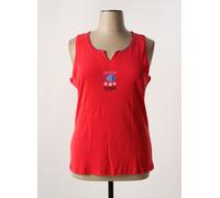 thalassa tee-shirts et débardeurs femme de couleur rouge