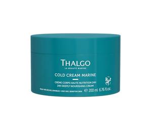 THALGO Crème hydratante pour le corps - Soin intensif pour peaux sèches - Texture délicate - Protection longue durée - 200 ml