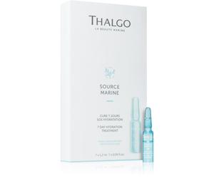 Thalgo Source Marine 7 Day Hydration Treatment cure régénératrice de 7 jours pour une hydratation intense 7x1.2 ml