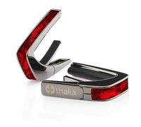 THALIA Capo noir finition chromée avec incrustation ailes d'ange rouge