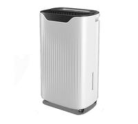 THAMBA Deshumidificateur d Air 12L/D, Déshumidificateur a Commande Intelligente (21 Pintes), Petit Déshumidificateur avec Sécurité Enfant, Maison/sous-Sol/Bureau Absorbeur D'humidité