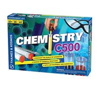 Thames and Kosmos , 665012 , Chemistry C500 , Learn About Reactions , Solids , Liquids , Gases , Make Fizzy and Foamy Reactions , Discover the World of Chemistry , 28 Experiments , Ages 10+