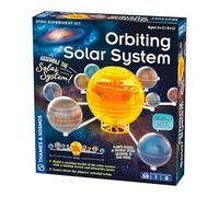 Thames & Kosmos , 550037 , Orbiting Solar System STEM Kit , Build a Rotating Solar System Model ,Explore Gear Ratios, Difficulty Level: Intermediate , Age 6 +