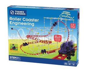 Thames & Kosmos , 625417 , Roller Coaster Engineering , The Physics of Forces and Fun , Build Your Own Working Roller Coaster , Ages 8+