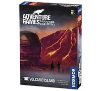 Thames & Kosmos, 695133, Adventure Game: The Volcanic Island, Discover The Story, Cooperative Board Game, 1-4 Players, Ages 12+