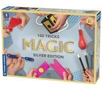 Thames & Kosmos , 698225 , Magic: Silver Edition , 100 Tricks , Blow Your Friends and Family Away with These Amazing Magic Tricks , 24 Props , Ages 8+