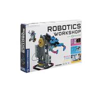 Thames & Kosmos Atelier de robotique avec Micro:Bit, kit d'apprentissage et d'expérimentation STEM, kit de Codage et de Programmation pour Adultes et Enfants, utilise l'application MakeCode pour