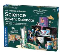 Thames & Kosmos Calendrier de l'Avent scientifique Vol. 2 (2024) | Kit STEM de vacances pour enfants | Expériences amusantes en chimie, biologie et physique | À partir de 8 ans | Jouet éducatif | 1