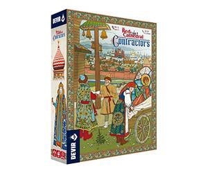 Thames & Kosmos DEVIR The Red Cathedral : Extension d'entrepreneurs, Jeu de Placement de dés, Jeux familiaux pour soirée de Jeu, Jeux de société de stratégie pour Adultes et Enfants, pour 1 à 4