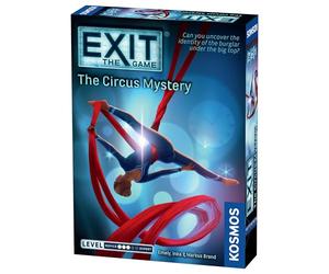 Thames & Kosmos EXIT Kids - The Circus Mystery - Jeu de cartes de stratégie Escape Room pour enfants et parents - 1 à 4 joueurs - À partir de 12 ans - Défi Riddle Niveau 3/5