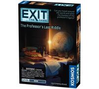 Thames & Kosmos - EXIT : The Professor's Last Riddle - Niveau : 3/5 - Jeu unique Escape Room - 1 à 4 joueurs - Jeux de société de stratégie de résolution de puzzle pour adultes et enfants, à partir de