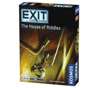 Thames & Kosmos - EXIT: The House of Riddles - Level: 2/5 - Unique Escape Room Game - 1-4 Players - Puzzle Solving Strategy Board Games for Adults & Kids, Ages 10+ - 694043