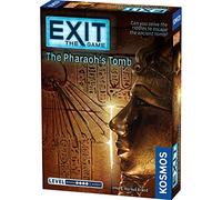Thames & Kosmos - EXIT: The Pharaoh's Tomb - Level: 4/5 - Unique Escape Room Game - 1-4 Players - Puzzle Solving Strategy Board Games for Adults & Kids, Ages 12+ - 692698