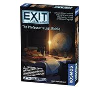 Thames & Kosmos - EXIT : The Professor's Last Riddle - Niveau : 3/5 - Jeu unique Escape Room - 1 à 4 joueurs - Jeux de société de stratégie de résolution de puzzle pour adultes et enfants, à partir de