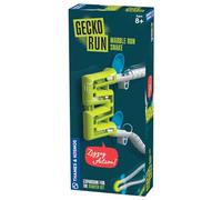 Thames & Kosmos Gecko Run Marble Run Snake Extension Pack - Labyrinthe en zigzag supplémentaire pour jeu de démarrage vertical Marble Run ; installation rapide, sans désordre, coussinets nano-adhésifs