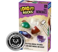 Thames & Kosmos je le creuse! Rocks - Vraie Minerals Excavation Kit | Kit scientifique | Decouvrez de vrais specimens mineraux | Decouvrez la min