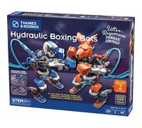 Thames & Kosmos Kit d'expérimentation STEM Boxing Bots hydrauliques | Construisez deux robots de boxe hydrauliques | Explorez les systèmes hydrauliques alimentés par l'eau | Défiez un ami à un duel de