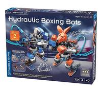 Thames & Kosmos Kit d'expérimentation STEM Boxing Bots hydrauliques | Construisez deux robots de boxe hydrauliques | Explorez les systèmes hydrauliques alimentés par l'eau | Défiez un ami à un duel de