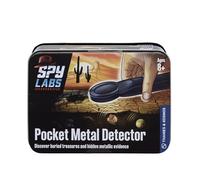 Thames & Kosmos Spy Labs Inc : détecteur de métaux de Poche détecte des éléments de Preuve métalliques | Outils Essentiels et astuces du métier des Experts en équipement de détective pour Les Jeunes