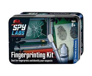 Thames & Kosmos Spy Labs Inc : Kit d'empreintes digitales pour identifier, collecter, Analyser Les preuves d'empreintes digitales | Outils Essentiels et astuces du Commerce des Experts en équipement