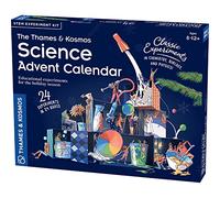 Thames & Kosmos - STEM: Calendrier de l'Avent - Expériences classiques : chimie, biologie et physique - Kits scientifiques pour adultes et enfants, à partir de 8 ans - 661007