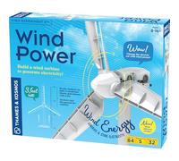 Thames & Kosmos Wind Power V5.0 STEM Kit d'expérimentation : construisez un modèle d'éolienne de 0,9 m de haut et explorez les énergies propres et renouvelables, optimisé pour une utilisation en