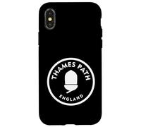Thames Path England - Acorn National Trail Randonnée Route UK Coque pour iPhone X/XS