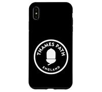 Thames Path England - Acorn National Trail Randonnée Route UK Coque pour iPhone XS Max