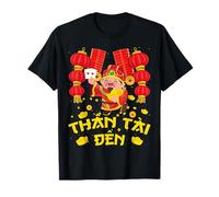 Than Tai Den Chuc Mung Nam Moi Nouvel an Lunaire vietnamien T-Shirt
