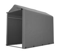 Thanaddo-abri de jardintente stockage jardin/velo, pliable, acier galvanisé, grande porte, 1.0×1.87×1.6 m
