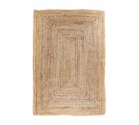 THANE - Tapis 180x120cm en Fibre de Jute Tressé Naturel