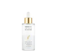 THANKYOU FARMER Rice Pure Cream In Ampoule 50ml - Sérum éclaircissant pour la peau, Glass Skin Korean Skincare, Extraits exclusifs de riz coréen, Niacinamide, Sans parfum, Sérum coréen pour le visage