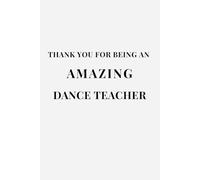 Thank You for Being an Amazing Dance Teacher
