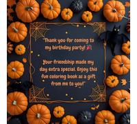 Thank You For Coming to My Birthday Party