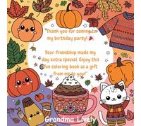 Thank you for coming to my birthday party.