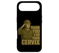 Thank You for Your Cervix - Humour Militaire rétro Coque pour iPhone Air