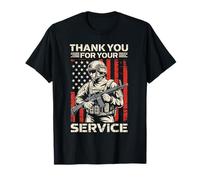 Thank You for Your Service Journée commémorative Militaire des Anciens Combattants T-Shirt