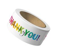 Thank You Labels - 120pcs 1x3 Inch Self-Adhesive Roll