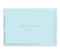 Thank You Notes Blue Elegance by Created by Inc Peter Pauper Press